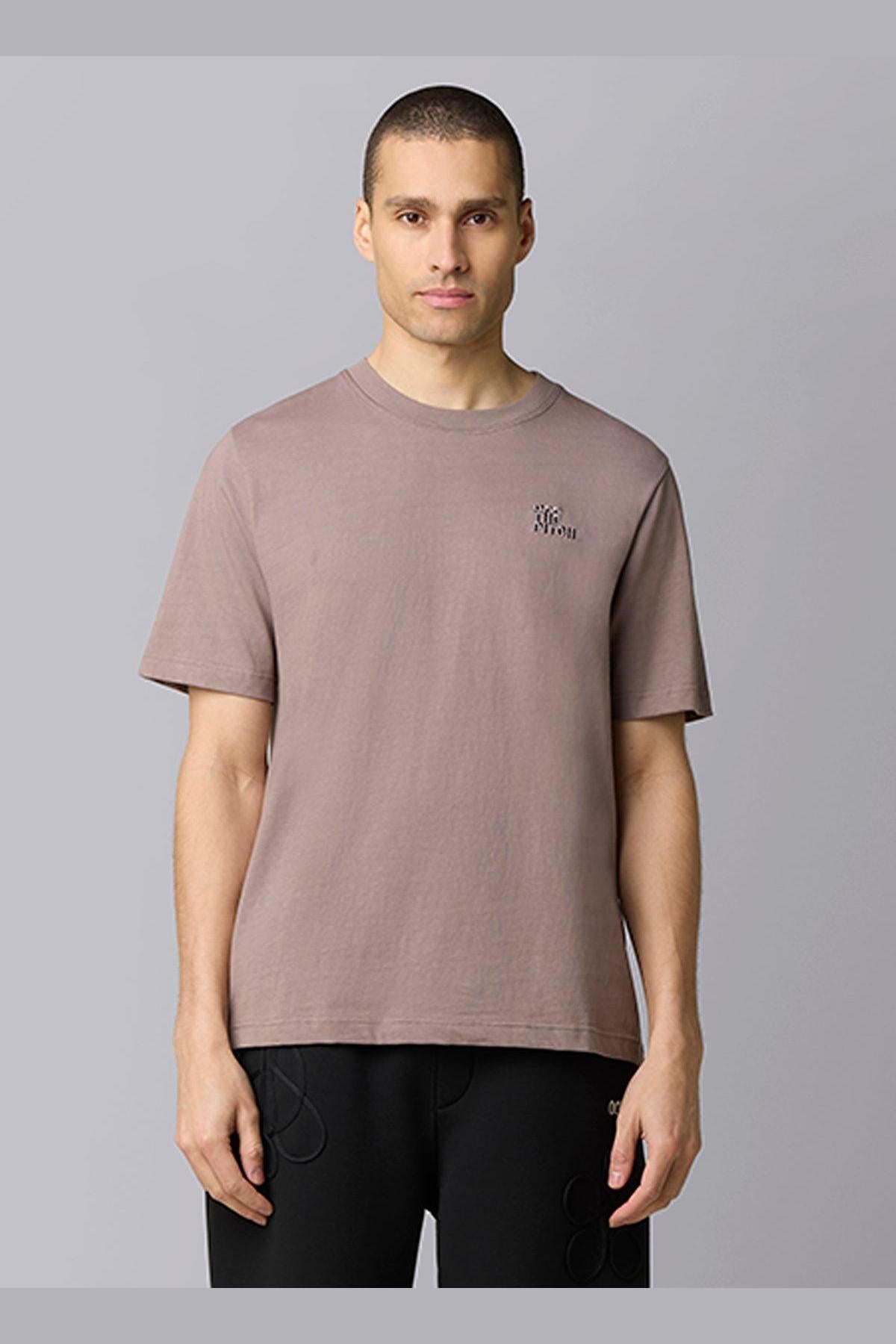 Rope Flow Regular Tee Dark Taupe