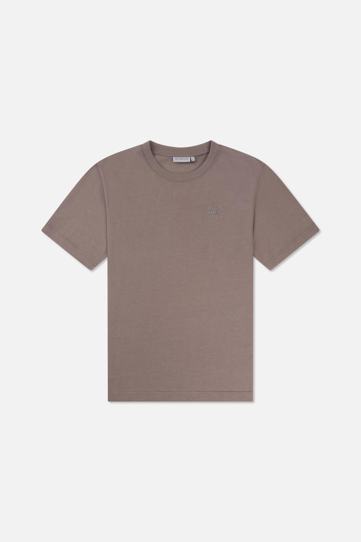 Rope Flow Regular Tee Dark Taupe