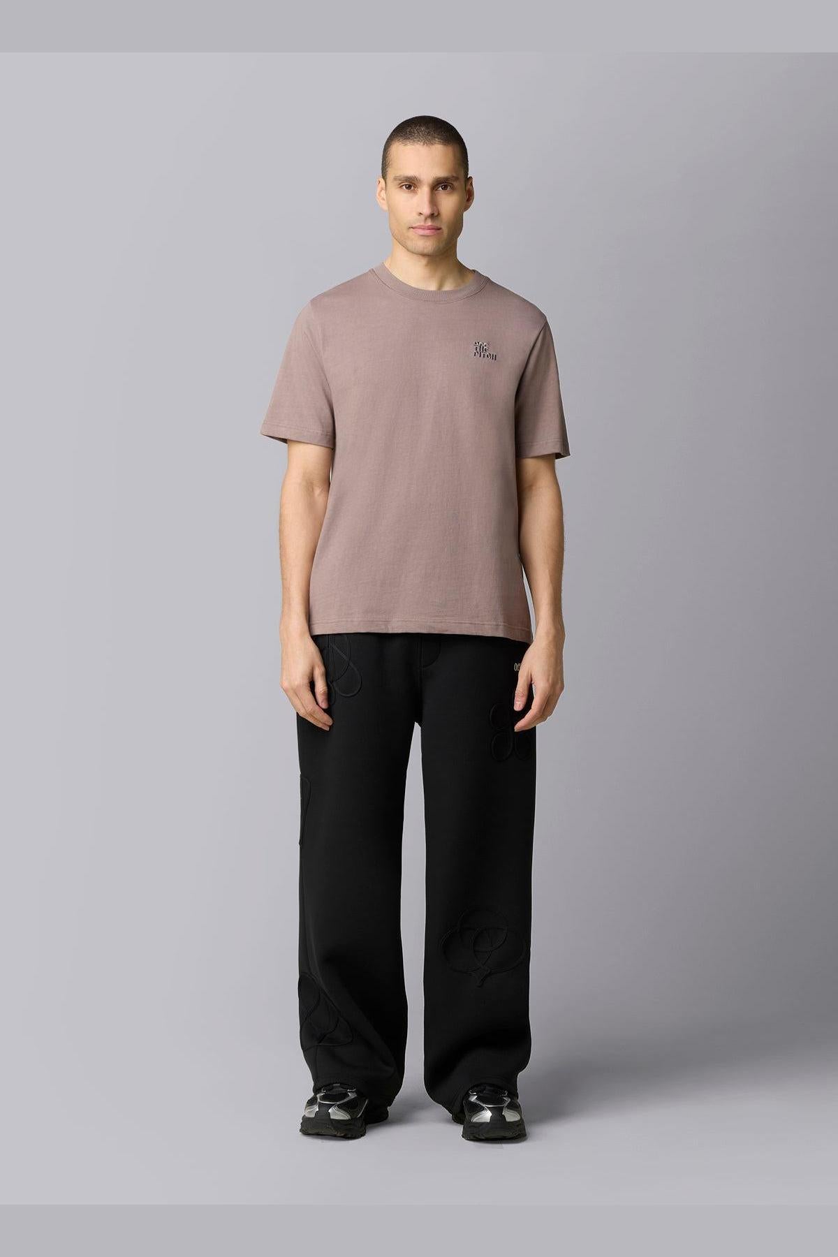 Rope Flow Regular Tee Dark Taupe