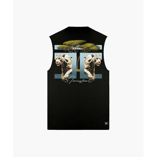 Safari Sleeveless Black-Jorcustom-Mansion Clothing