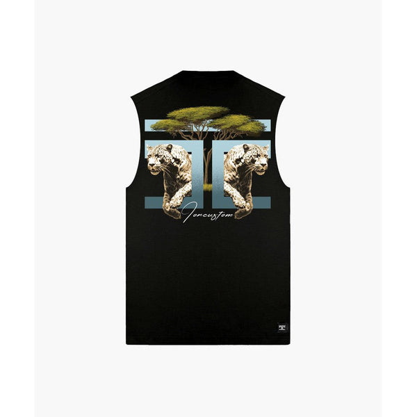 Safari Sleeveless Black-Jorcustom-Mansion Clothing