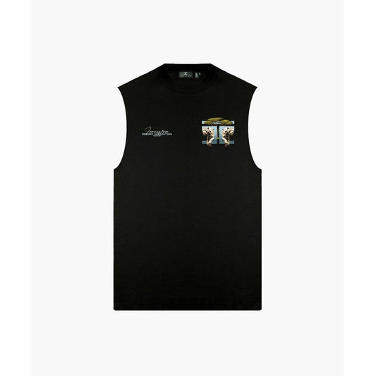 Safari Sleeveless Black-Jorcustom-Mansion Clothing