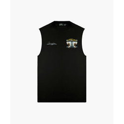 Safari Sleeveless Black-Jorcustom-Mansion Clothing