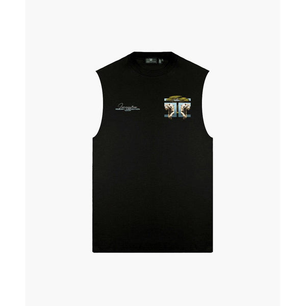 Safari Sleeveless Black-Jorcustom-Mansion Clothing