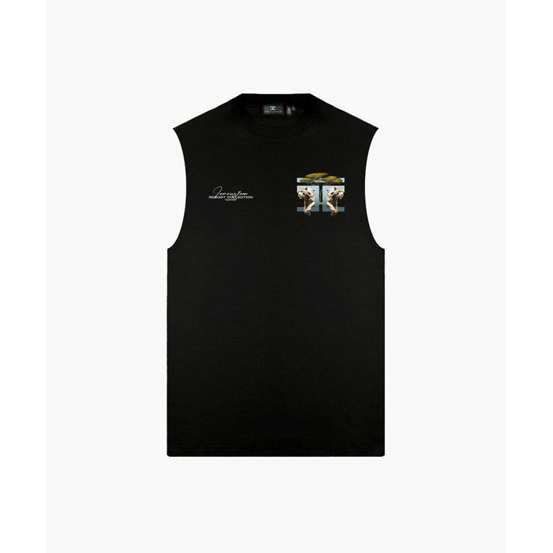 Safari Sleeveless Black-Jorcustom-Mansion Clothing