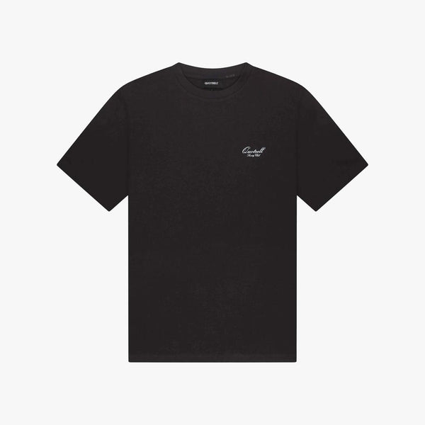 Salud T-shirt BLACK/WHITE-Quotrell-Mansion Clothing