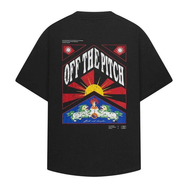 Season Oversized Tee Black-OFF THE PITCH-Mansion Clothing