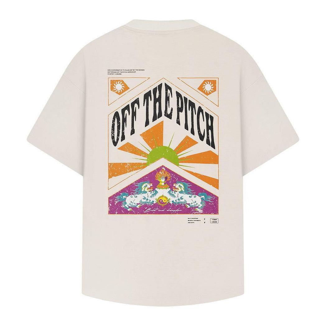 Season Oversized Tee Off White-OFF THE PITCH-Mansion Clothing
