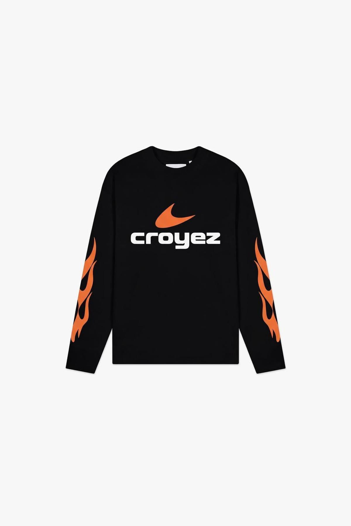 Service Dept Longsleeve Black/Orange