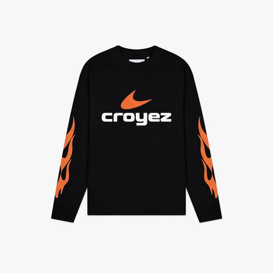 Service Dept Longsleeve Black/Orange