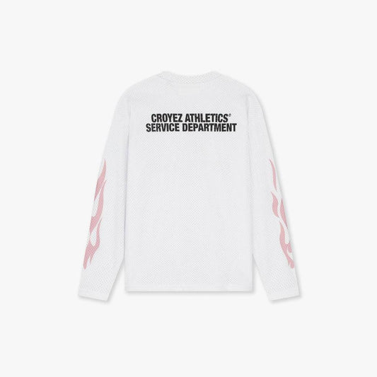 Service Dept Longsleeve White-CROYEZ-Mansion Clothing