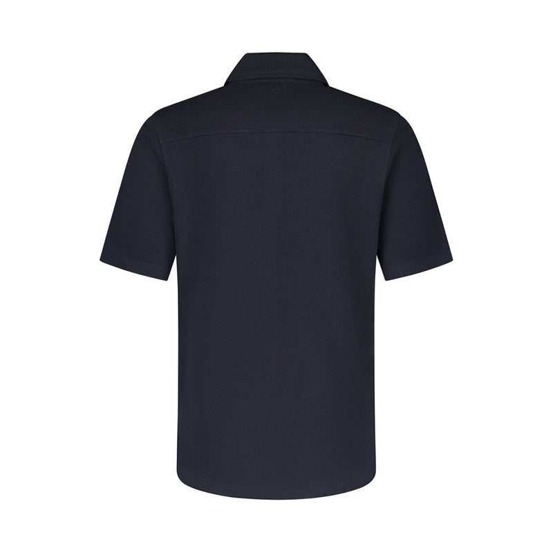 Short Sleeve Jersey Shirt - Navy