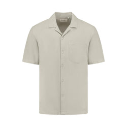 Short Sleeve Twill Shirt Sand