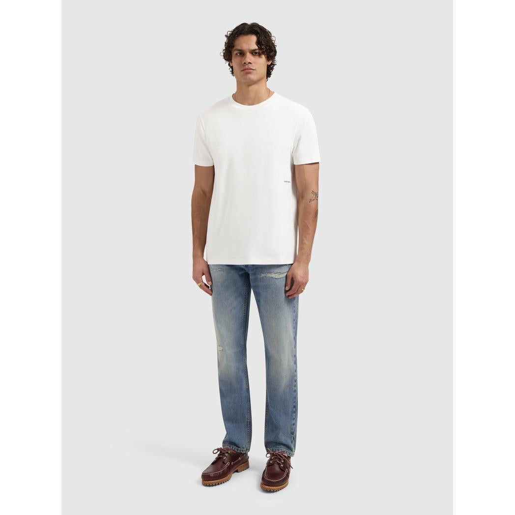 Sideline Wordmark T-shirt Off White-Pure Path-Mansion Clothing