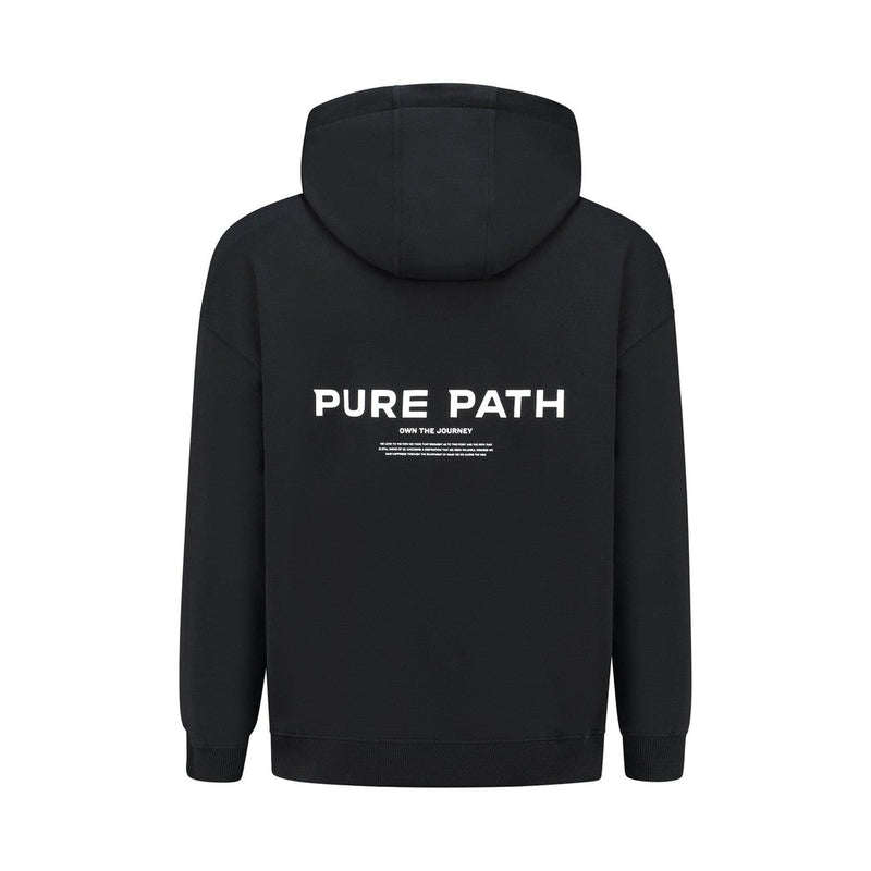 Signature Hoodie - Black-Pure Path-Mansion Clothing