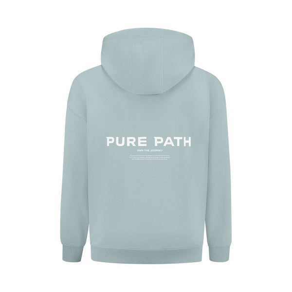 Signature Hoodie Blue Grey