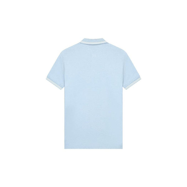 Signature Polo Light Blue/White