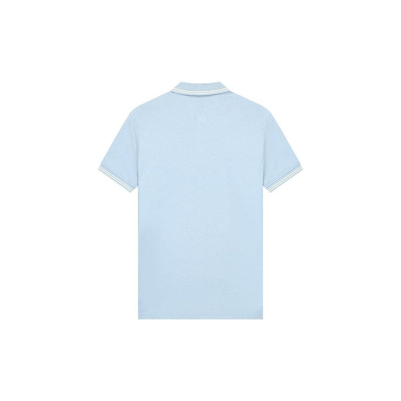 Signature Polo Light Blue/White