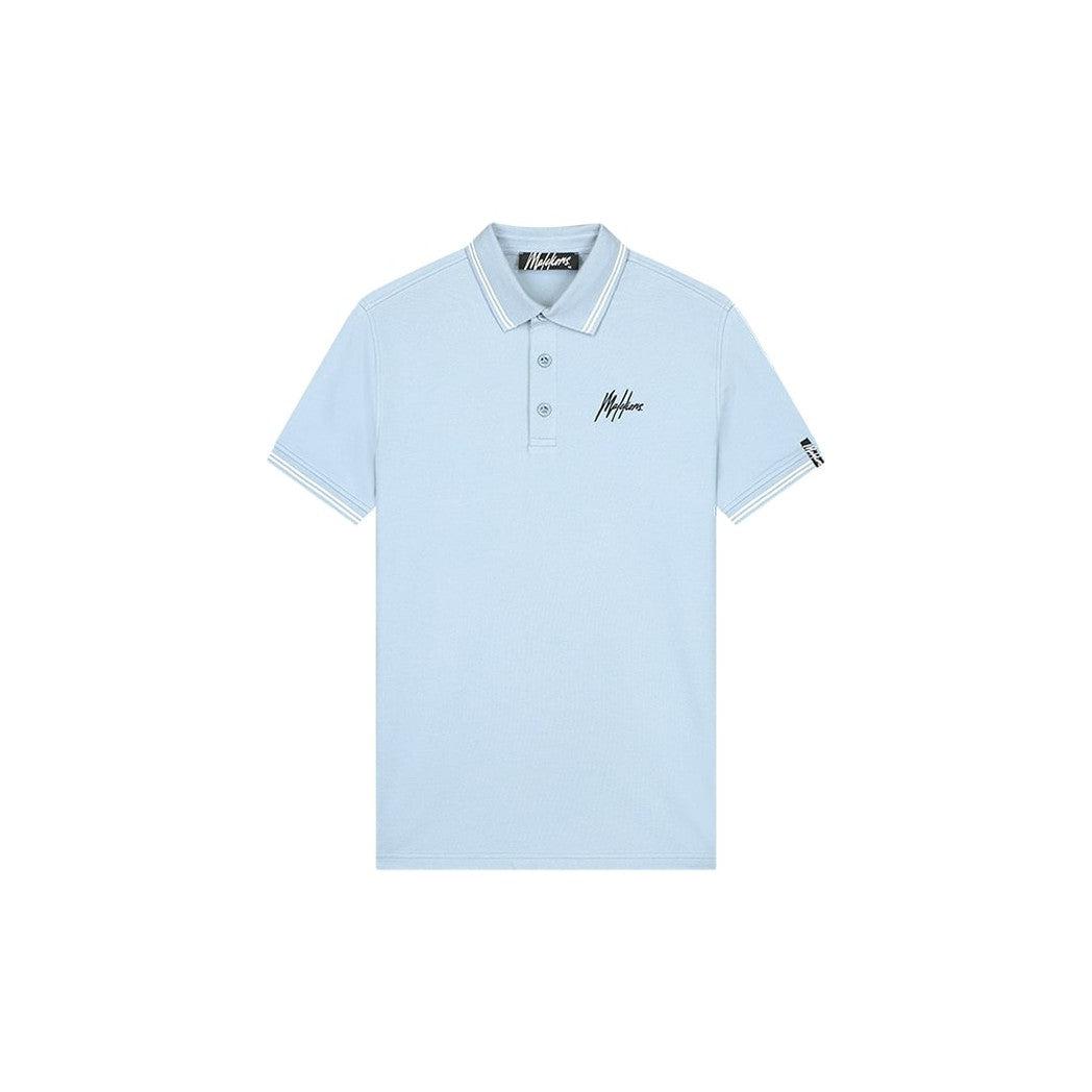 Signature Polo Light Blue/White