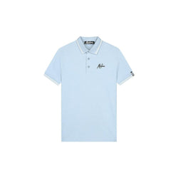 Signature Polo Light Blue/White-Malelions-Mansion Clothing