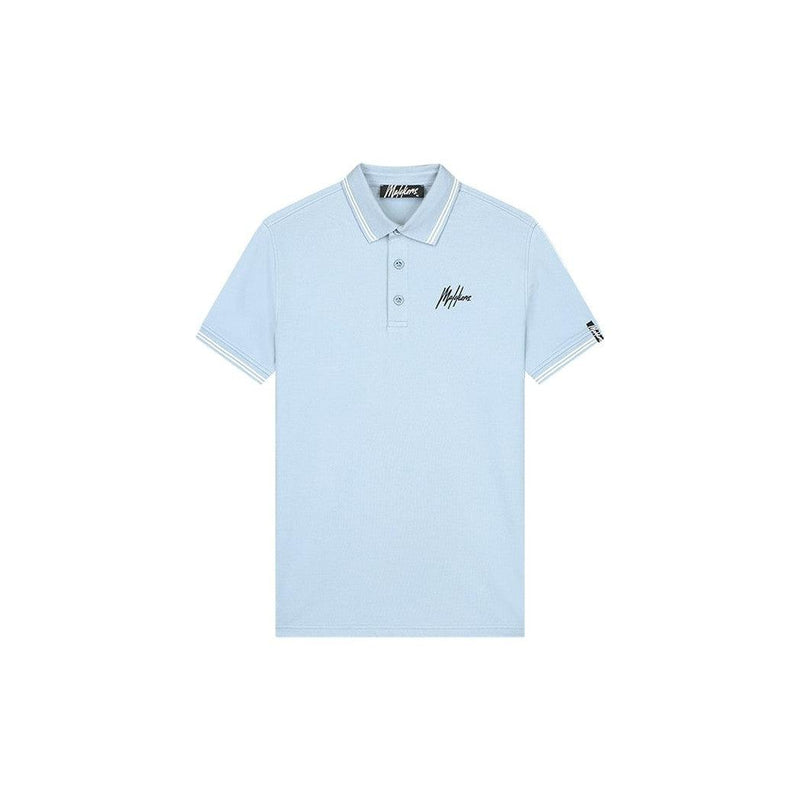 Signature Polo Light Blue/White