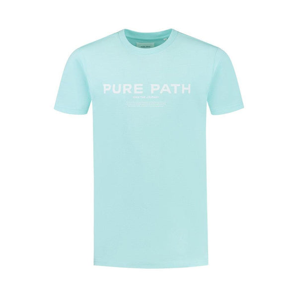 Signature T-shirt - Aqua-Pure Path-Mansion Clothing