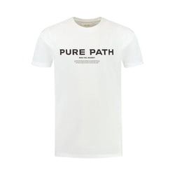 Signature T-shirt - Off White-Pure Path-Mansion Clothing