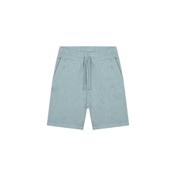 Signature Towelling Shorts Light Blue-Malelions-Mansion Clothing