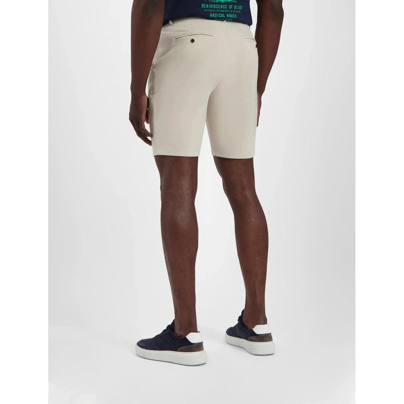 Smart Heavy Jersey Shorts-Purewhite-Mansion Clothing