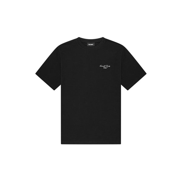 Society Club T-shirt Black/White-Quotrell-Mansion Clothing