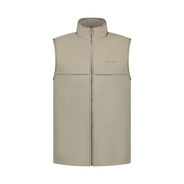 Soft Shell Bodywarmer - Sand-Pure Path-Mansion Clothing