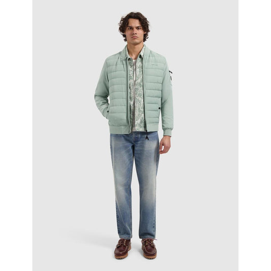 Softshell Padded Jacket Army Green-Pure Path-Mansion Clothing