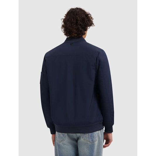 Softshell Padded Jacket Dark Navy-Pure Path-Mansion Clothing