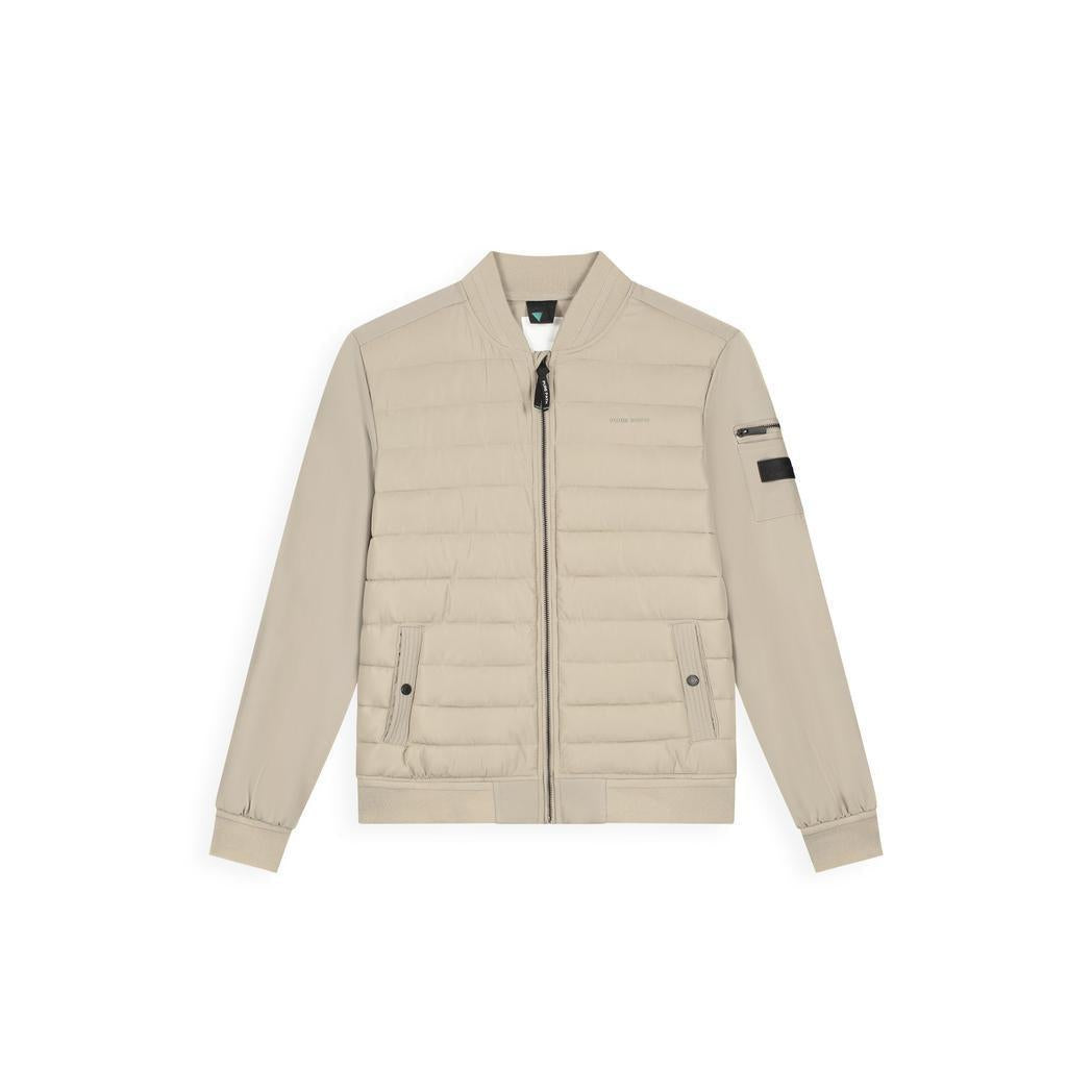 Softshell Padded Jacket Sand-Pure Path-Mansion Clothing