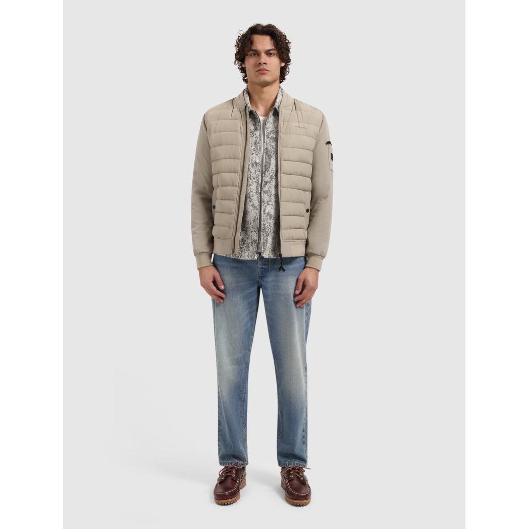 Softshell Padded Jacket Sand-Pure Path-Mansion Clothing