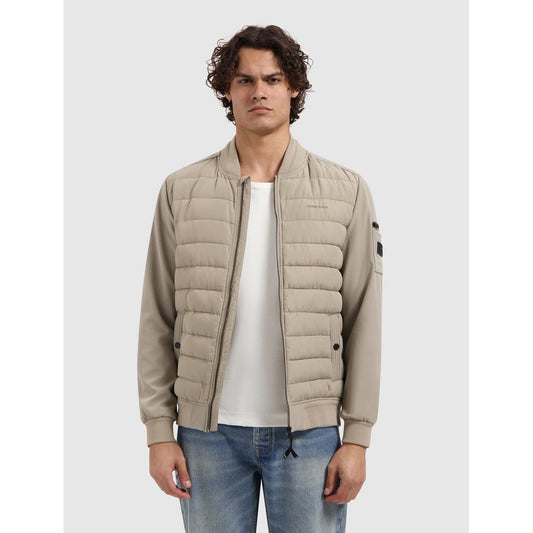 Softshell Padded Jacket Sand-Pure Path-Mansion Clothing