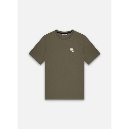 Spectrum Slim Fit Tee Moss Green-OFF THE PITCH-Mansion Clothing