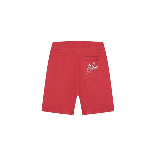 Split Shorts Red/Grey