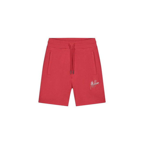 Split Shorts Red/Grey-Malelions-Mansion Clothing