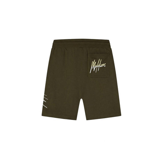 Split Shorts Vintage Green