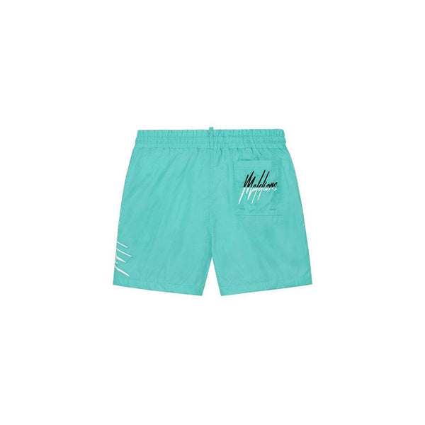 Split Swim Short Turquoise/Black-Malelions-Mansion Clothing