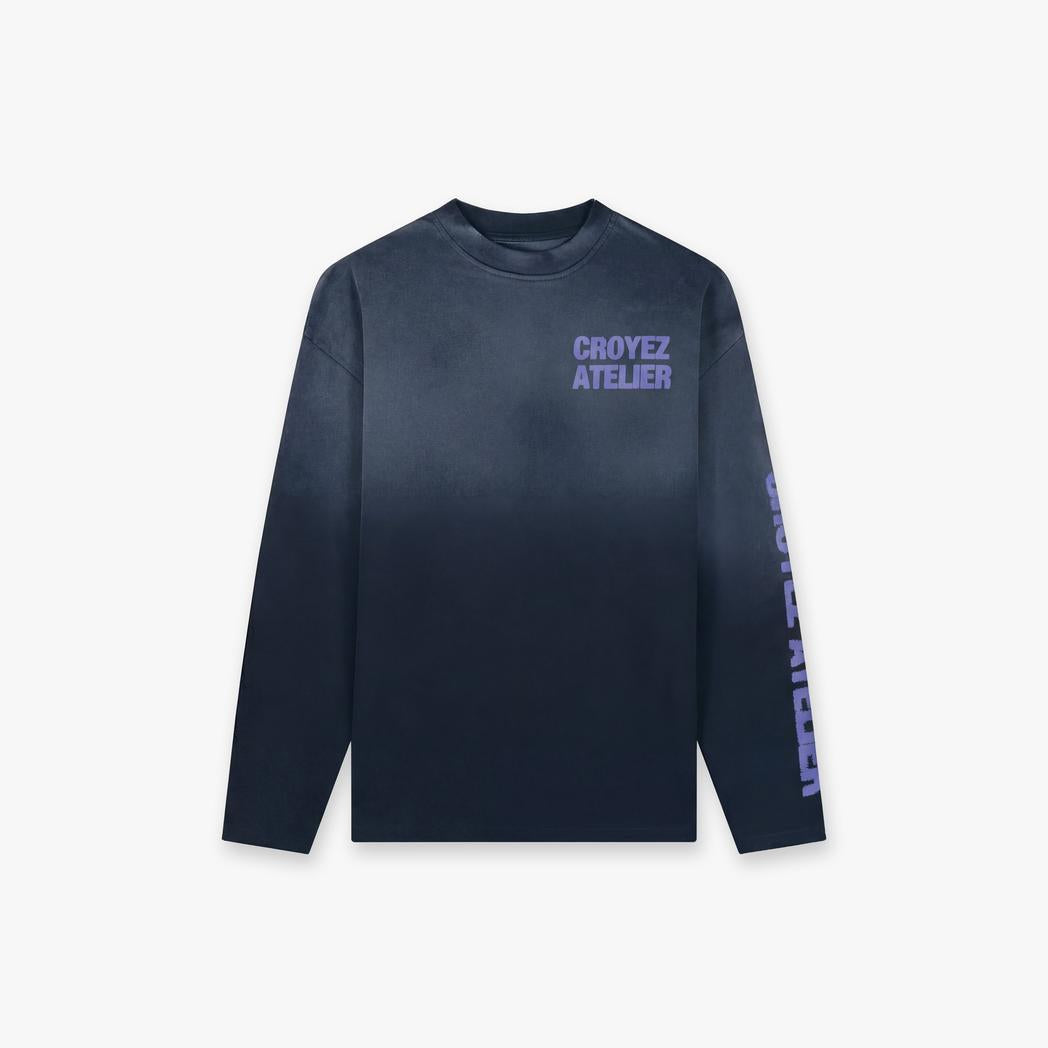 Sprayed Atelier Longsleeve Black
