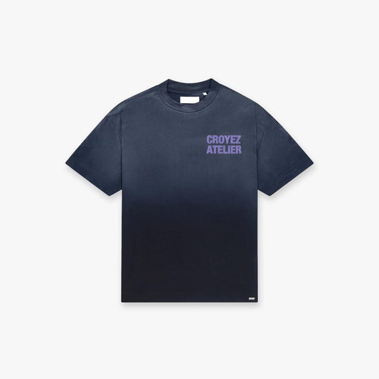Sprayed Atelier T-Shirt Black-Croyez-Mansion Clothing