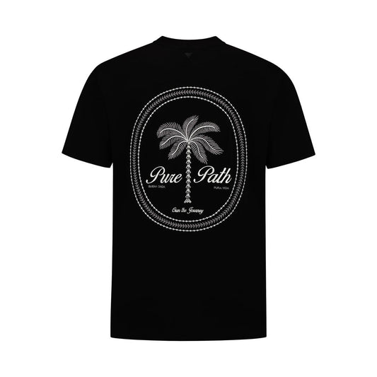 Stitched Paradise T-shirt Black