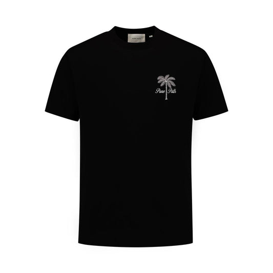 Stitched Paradise T-shirt Black