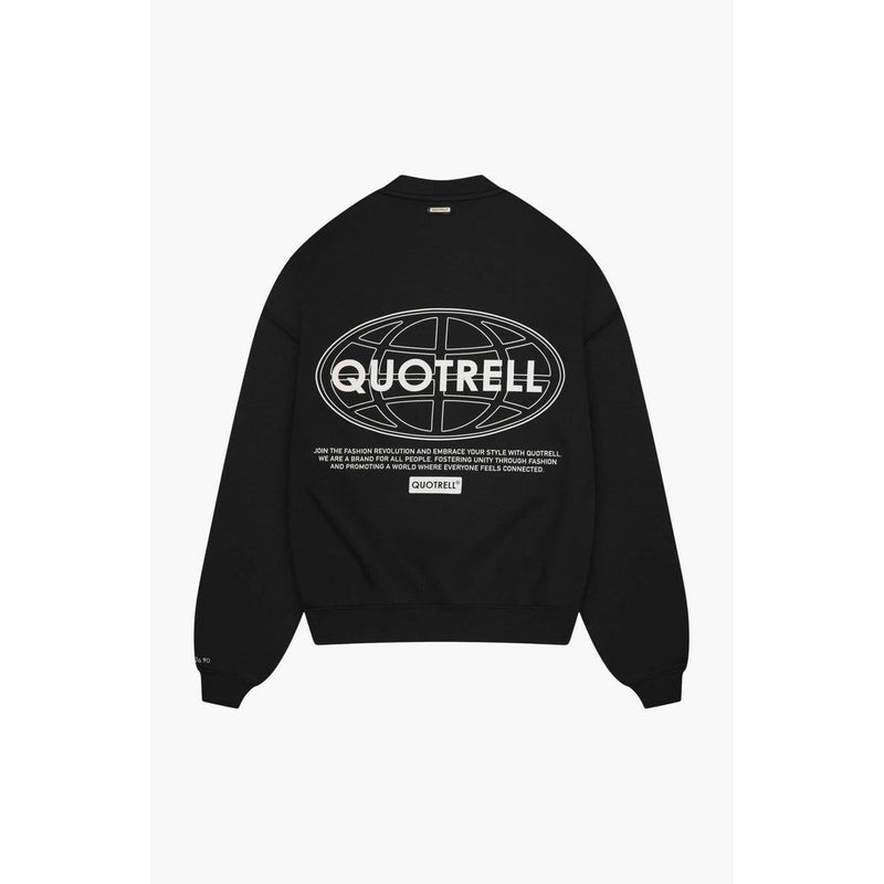 Stratix Crewneck Black/White
