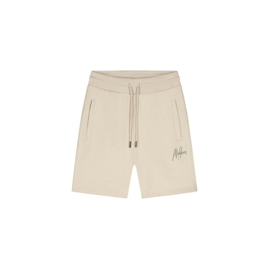 Striped Signature Shorts Light Taupe