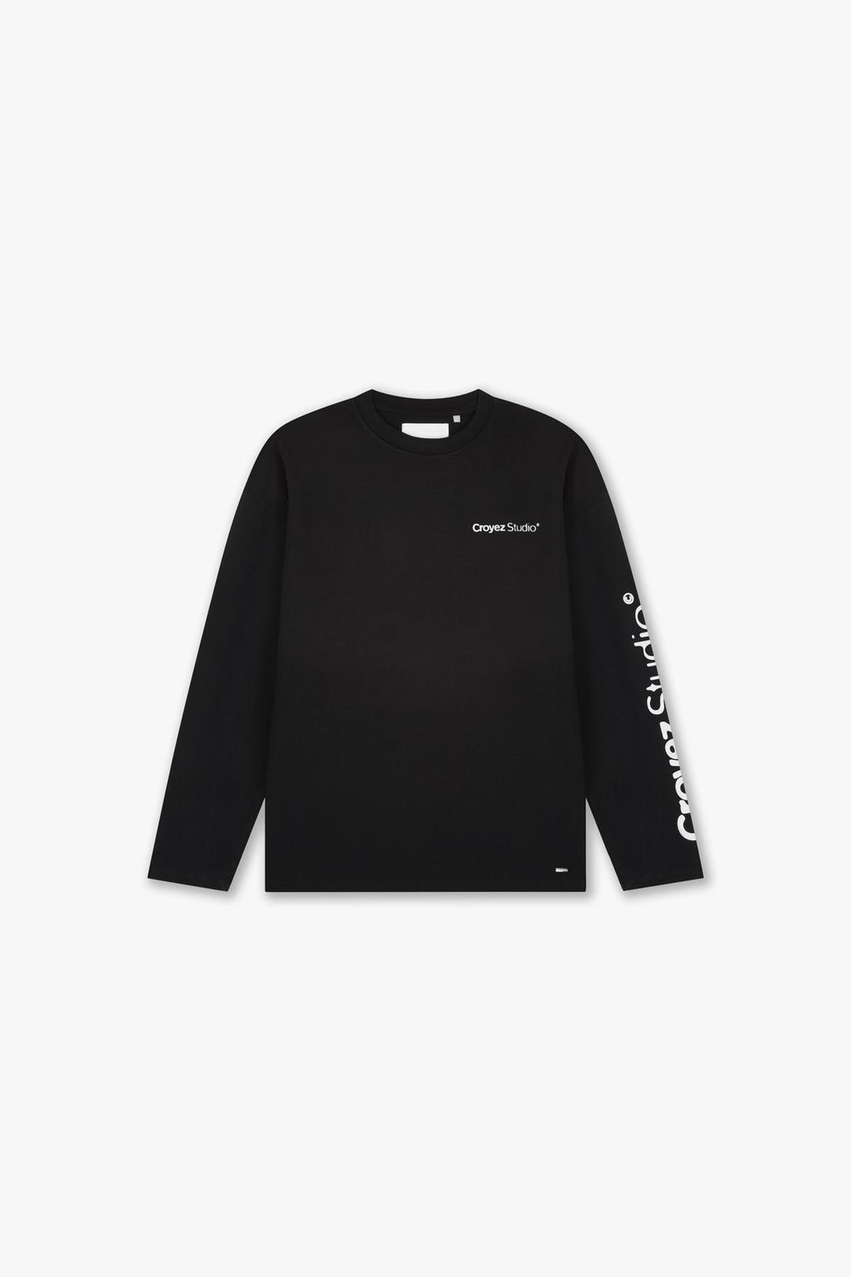 Studio Faded Longsleeve T-Shirt Black