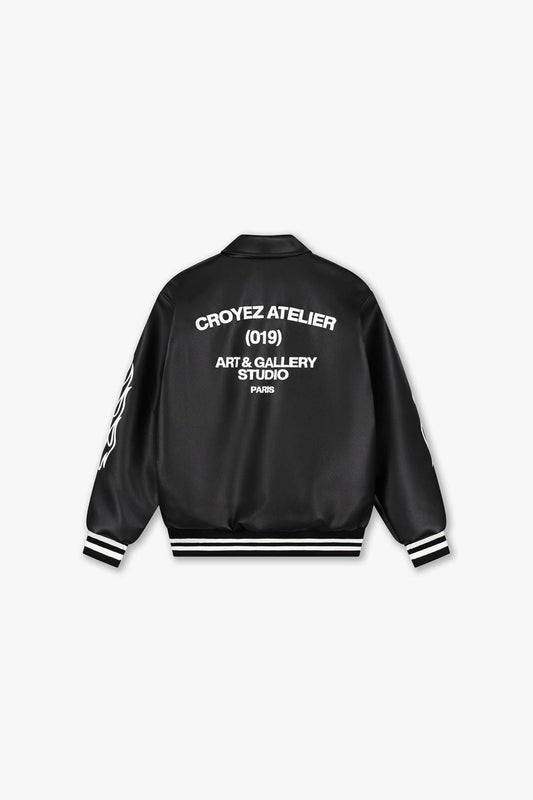 Studio Leather Jacket Black