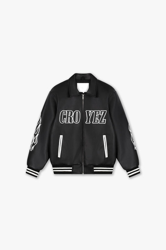 Studio Leather Jacket Black